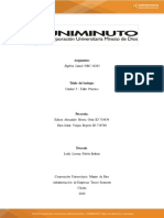 Unidad 5 Taller Práctico - Álgebra Lineal