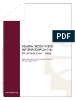 Delgado Dinamicas Identitarias y Espacio Publico CIBOD 1998 PDF