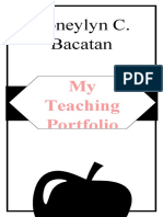 My Teaching Portfolio