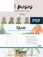 Calendario Nutriendo Mi Cambio 2020