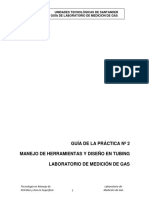 Guía de La Practica #2 - Manejo Herramientas y Diseño de Tubing