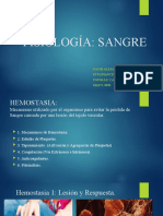 Fisiología de Sangre