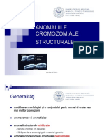 Anomalii Cromozomiale Structurale PDF