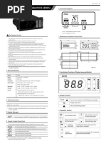 Delta DTC1000/2000 Manual Guide | PDF | Thermocouple | Switch