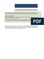 Data Management Strategy Work Breakdown Structure Template: Purpose