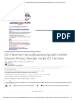 (2019-November-Version) Braindump2go AWS-Certified-Solutions-Architect-Associate Dumps VCE Free Share