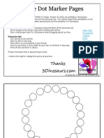 Shape Dot Marker Printables