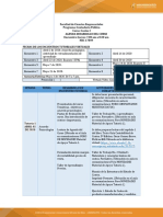 Agenda de Trabajo 17849 Costos I Jueves