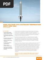 High Voltage (HV) Outdoor Termination OHVT-145C (2A) : UP TO 145 KV