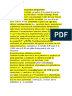 Determinación de La Pérdida Del Plásmido