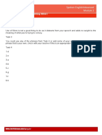 02 Avoiding Fillers Answer Key