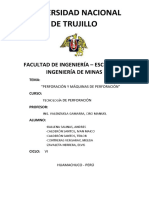 Perforación y Máquinas de Perforación PDF