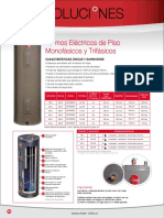 CATALOGO Termo Eléctrico 189L 246L 303L 454L