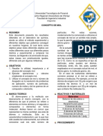 Informe de Quimica General PDF