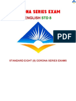 Corona Series Exam: English