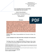 Un Nuevo Horizonte en Materia de Derecho de Daños