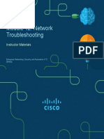 Module 12: Network Troubleshooting: Instructor Materials