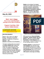 Moraga Rotary Newsletter May 26 2020