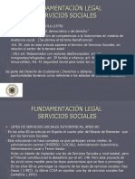 FUNDAMENTACIÓN LEGAL servicios sociales