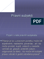 Subjekti Prava