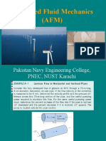Advanced Fluid Mechanics (AFM) : Pakistan Navy Engineering College, PNEC, NUST Karachi