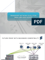 Transport Network Evolution MINI-LINK 6600 Nodes