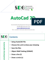 SDG - Auto Cad (Day1)