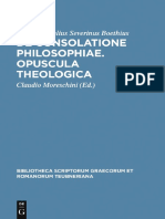 Boethius_De Consolatione Philosophiae. Opuscula Theologica (Moreschini, BT)