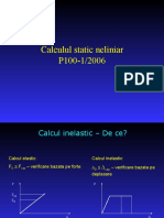 Calculul Static Neliniar