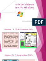 Historia Del Sistema Operativo Windows