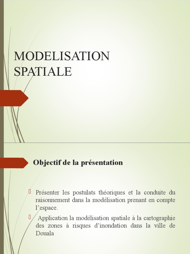 Modélisation Spatiale des Inondations | PDF | Modèle mathématique ...
