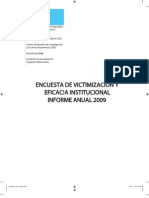 Encuesta de Victimización y Eficacia Institucional (ENVEI) 2010