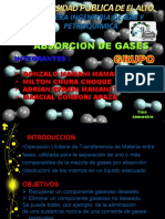 Absorcion de Gases