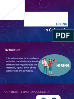 Hiring: in Colombia