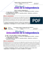 Ficha 1 - Antecedentes de La Independencia