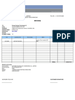 Invoice For EST PO#015-1909-20200513