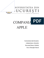 Management Stratergic Berceanu Bianca COMPANIA APPLE