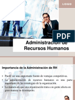 Administración de Recursos Humanos