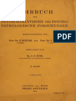 Jahrbuch Für Psychoanalytische Und Psychopathologische Forschungen II, 1 1910