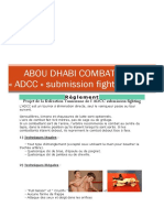 Abou Dhabi Combat Club Reglement Traduit