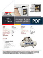 Ficha Tecnica Compresor CSV20 Horz