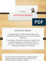 Materia prima