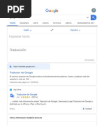 Tradcutor Buscar Con Google Traducciones La Linguistica Aplicada