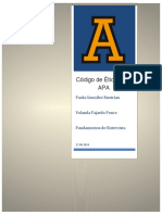 Código de Ética de La APA