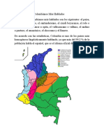 Los 12 Dialectos Colombianos Más Hablados