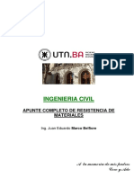 Ingeniería Civil: Resistencia de Materiales