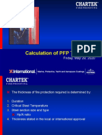 Calculation of PFP Thickness for Steel Sections