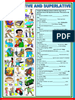 comparative and superlative exercises