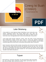 Business Plan. CIWAH. Kelompok 7