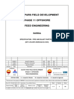 SP11-FE-SPC-WHP- A_B-OU-1001 Fire and Blast Partitions Rev.0